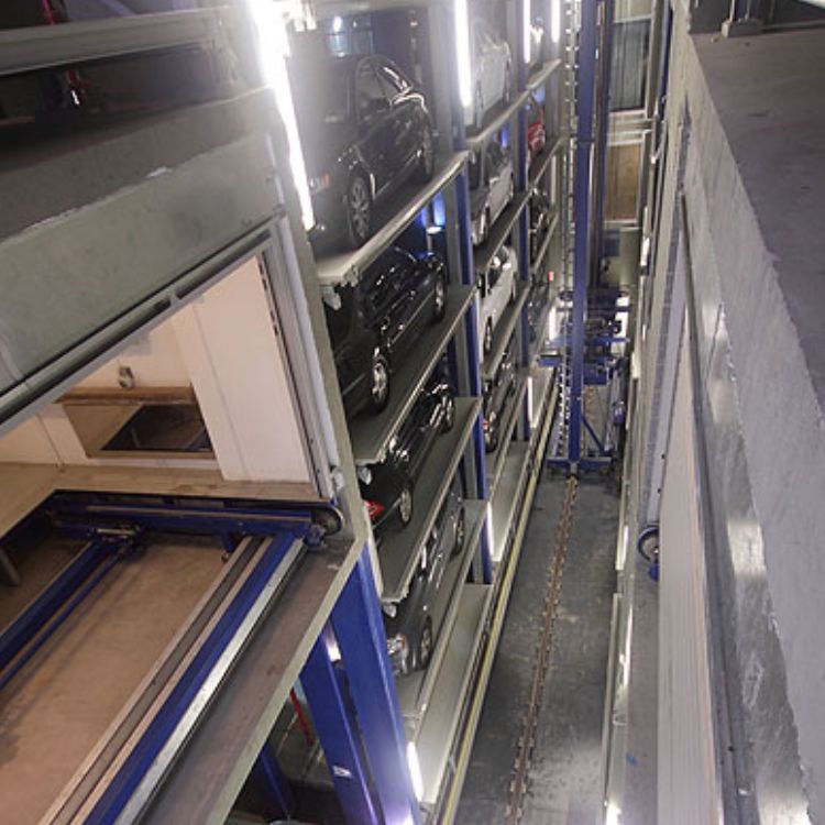Parking automatique en milieu urbain