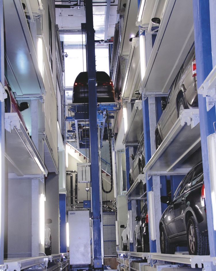 Parking automatique pour voitures