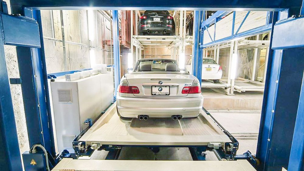 Parking automatisé sécurisé pour voitures