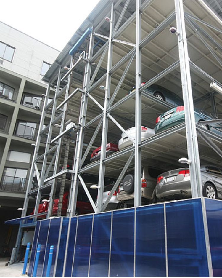 Parking robotisé pour véhicules