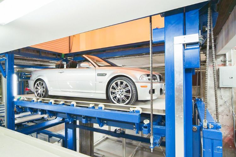 Plateforme de parking automatique