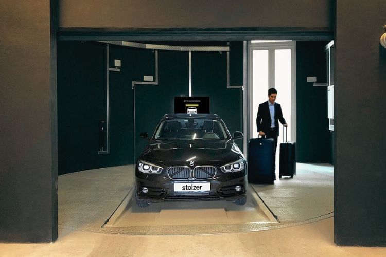 Simulation parking automatique
