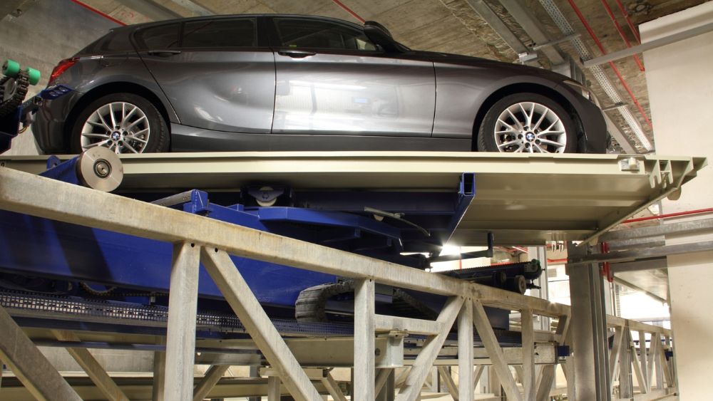 Système automatisé de stationnement